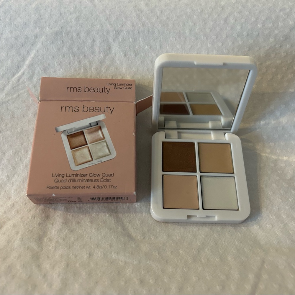 RMS Beauty Luminizer Quad with Cream and Brown Shades